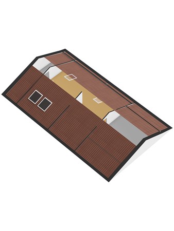 Floorplan - Jaagpad 13, 3291 EC Strijen