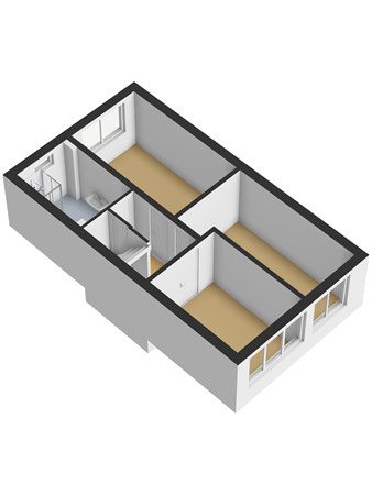 Floorplan - Binnensingel 92, 3291 TC Strijen