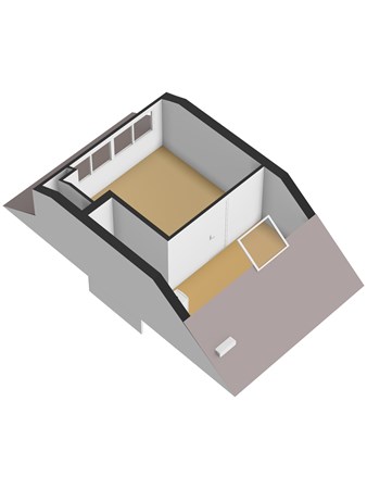 Floorplan - Binnensingel 92, 3291 TC Strijen