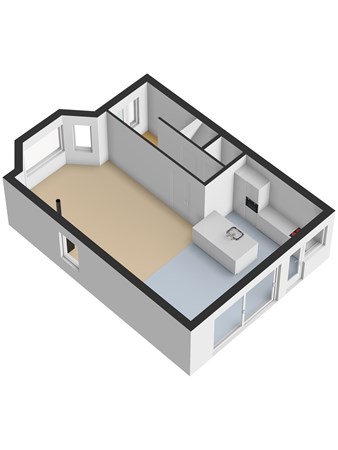 Floorplan - Gebroken Meeldijk 165, 2991 CG Barendrecht