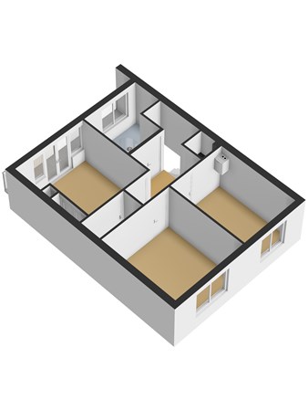 Floorplan - Gebroken Meeldijk 165, 2991 CG Barendrecht