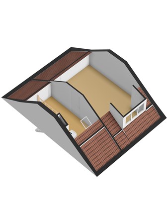 Floorplan - Willem de Zwijgerstraat 22, 3291 BZ Strijen