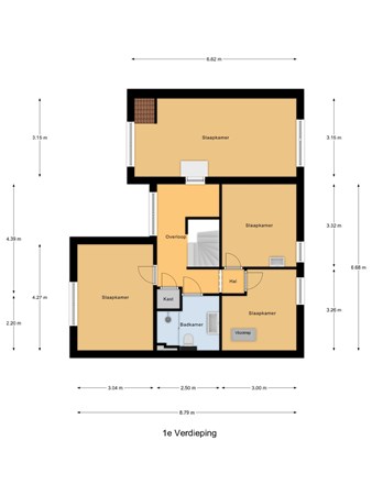 Floorplan - Noordstraat 15, 3291 TG Strijen