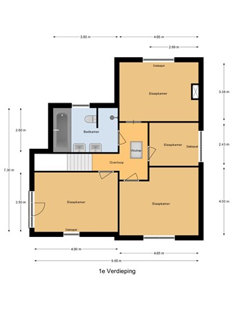 Floorplan - Rijksstraatweg 47, 2988 BA Ridderkerk