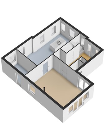 Floorplan - Rijksstraatweg 47, 2988 BA Ridderkerk