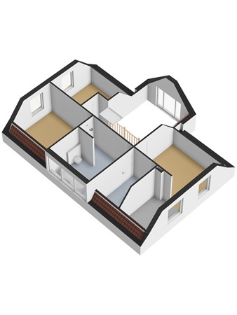 Floorplan - Piet Snoeijersstraat 30, 4651 TT Steenbergen