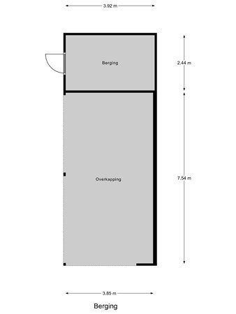 Floorplan - Piet Snoeijersstraat 30, 4651 TT Steenbergen