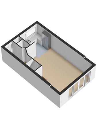 Floorplan - Kreekstraat 9, 3295 GG 's-Gravendeel