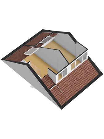 Floorplan - Kreekstraat 9, 3295 GG 's-Gravendeel