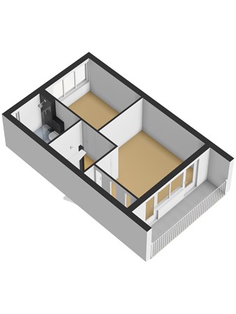 Floorplan - Kreekstraat 9, 3295 GG 's-Gravendeel