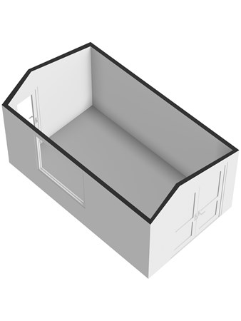 Floorplan - Dorpsstraat 65, 3299 BB Maasdam