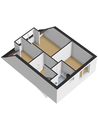 Floorplan - Tulpstraat 13, 3295 SX 's-Gravendeel