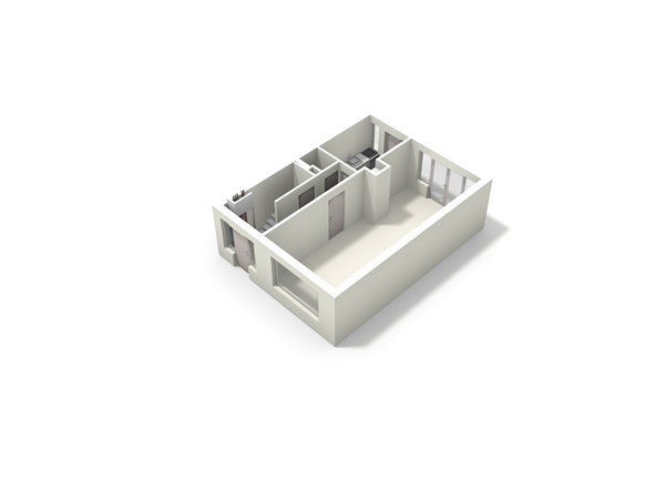 Floorplan - Vliet 27, 3299 XK Maasdam