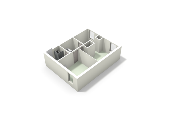 Floorplan - Vliet 27, 3299 XK Maasdam