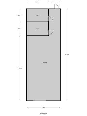 Floorplan - Middelsluissedijk OZ 82, 3281 LE Numansdorp