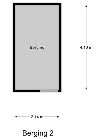 Floorplan - de Ruyterstraat 11, 3274 LJ Heinenoord