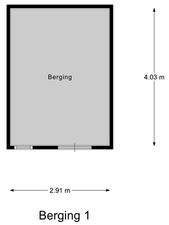 Floorplan - de Ruyterstraat 11, 3274 LJ Heinenoord