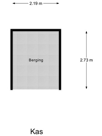 Floorplan - de Ruyterstraat 11, 3274 LJ Heinenoord