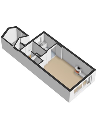 Floorplan - P. De Jongstelaan 17, 3291 TS Strijen