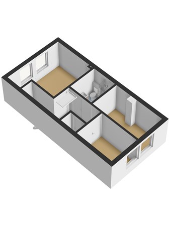 Floorplan - P. De Jongstelaan 17, 3291 TS Strijen