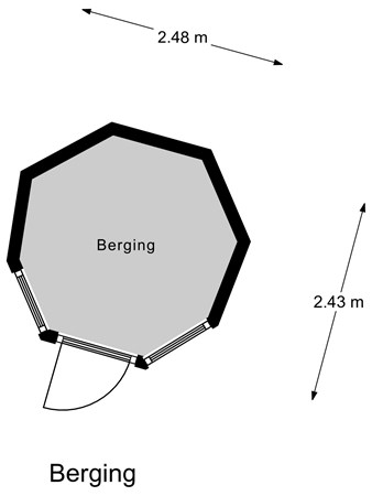 Floorplan - P. De Jongstelaan 17, 3291 TS Strijen