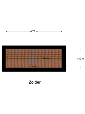 Floorplan - Binnensingel 102, 3291 TC Strijen