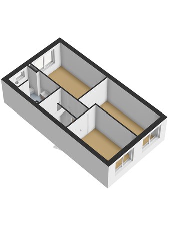 Floorplan - Binnensingel 102, 3291 TC Strijen