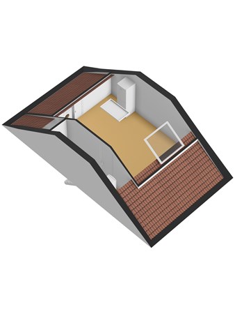 Floorplan - Binnensingel 102, 3291 TC Strijen