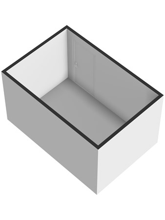 Floorplan - Binnensingel 102, 3291 TC Strijen