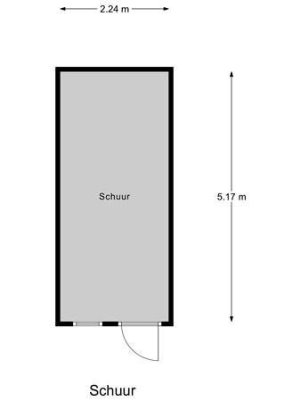 Floorplan - Schenkeldijk 72A, 3295 EH 's-Gravendeel