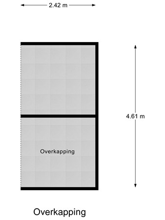 Floorplan - Schenkeldijk 72A, 3295 EH 's-Gravendeel