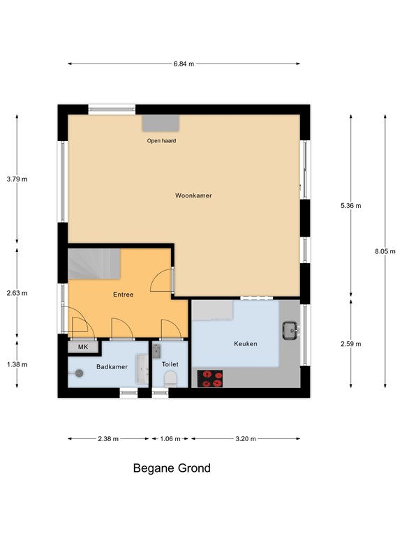 mediumsize floorplan