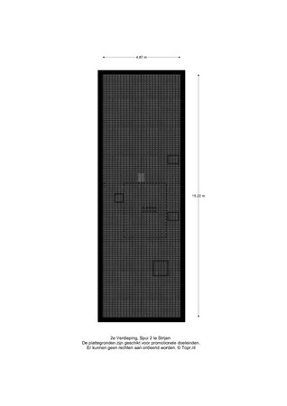 Floorplan - Spui 2, 3291 EV Strijen