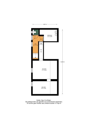 Floorplan - Spui 2, 3291 EV Strijen