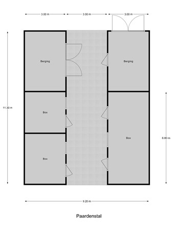 Floorplan - Oud Bonaventurasedijk 44, 3291 CL Strijen