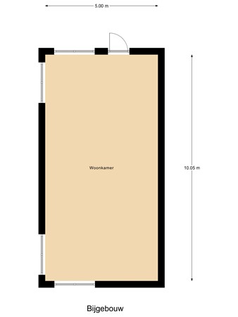 Floorplan - Weelsedijk 52, 3291 LS Strijen