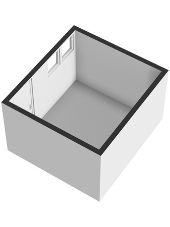 Floorplan - Koninginneweg 2, 3284 KJ Zuid-Beijerland