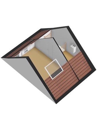 Floorplan - 't Hoogt 37, 3291 GB Strijen