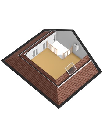 Floorplan - Dokter De Vliegerstraat 26, 3274 NG Heinenoord