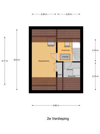 Floorplan - Rietveld-erf 21, 3315 DA Dordrecht