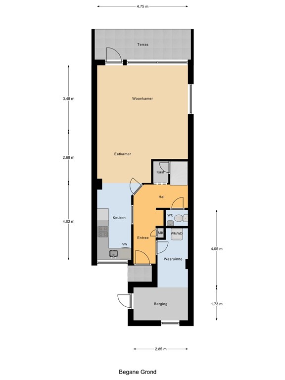 mediumsize floorplan