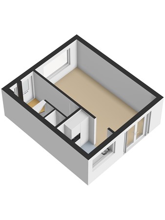Floorplan - Jacob van Rijsoordstraat 12, 3161 XC Rhoon