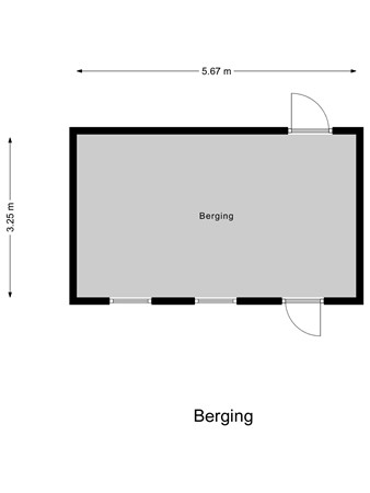 Floorplan - Jacob van Rijsoordstraat 12, 3161 XC Rhoon