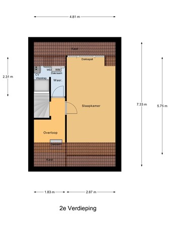Floorplan - Vioolerf 14, 3295 RH 's-Gravendeel