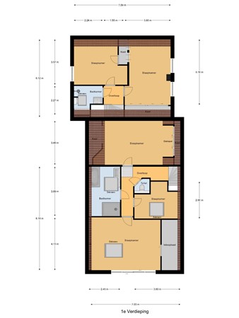 Floorplan - Kruisdijk 2, 3291 LH Strijen