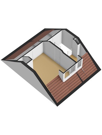 Floorplan - Kolgansstraat 8, 3291 VC Strijen