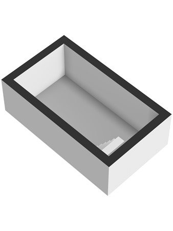 Floorplan - Nieuwestraat 72, 3291 AS Strijen