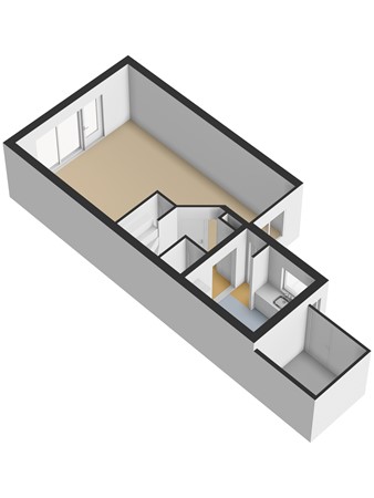 Floorplan - Tulpstraat 9, 3295 SX 's-Gravendeel