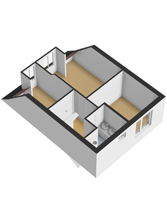 Floorplan - Tulpstraat 9, 3295 SX 's-Gravendeel