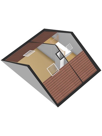 Floorplan - De Roolaan 31, 3273 AD Westmaas
